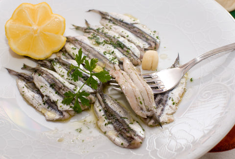 Anchovies, Marinated Anchovies, +/-100g - Spain