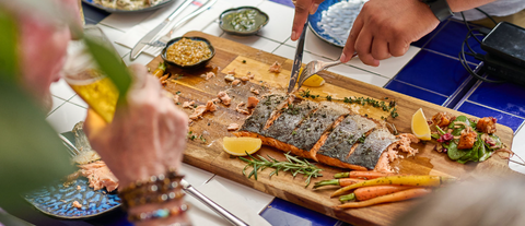 WE GOT THE FEAST COVERED AT OUR FOOD HALL