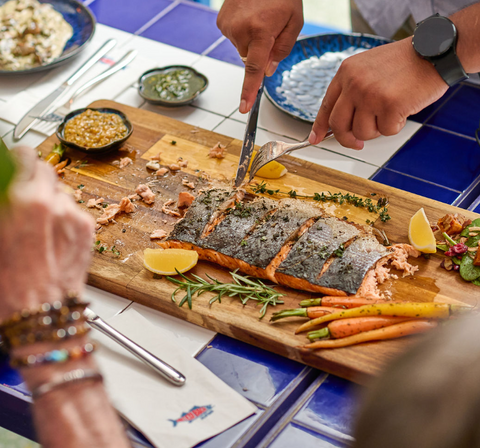 WE GOT THE FEAST COVERED AT OUR FOOD HALL