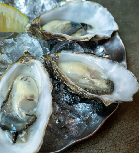 Trio of Irish Oysters