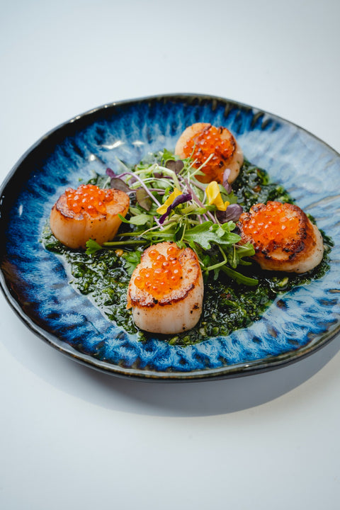 Hokkaido Scallops & Caviar