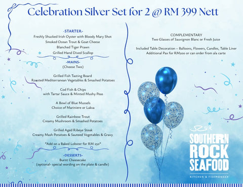 Celebration Silver Set for 2 @RM399