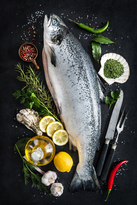 Salmon, Atlantic Salmon, Whole +/-4.5kg, Norway