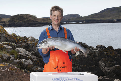 Loch Duart Scottish Salmon Half Side or Whole Fish