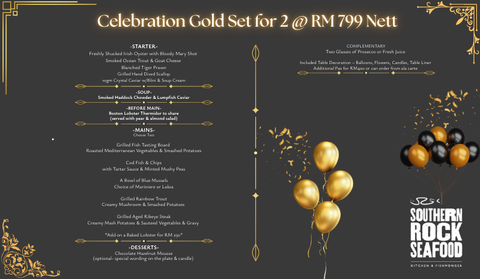 Celebration Gold Set for 2 @RM799