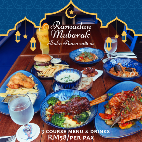 Ramadan Set Menu 3 course meal & drinks