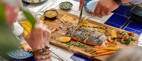 WE GOT THE FEAST COVERED AT OUR CHRISTMAS FOOD HALL