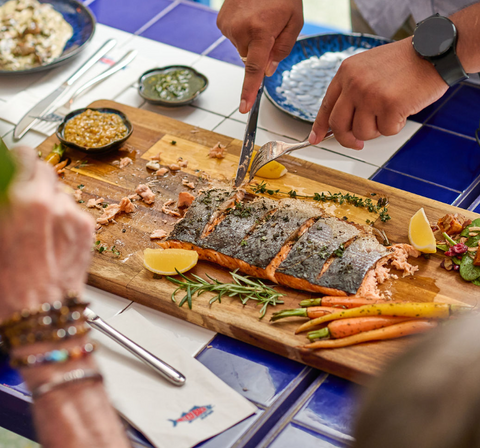 WE GOT THE FEAST COVERED AT OUR CHRISTMAS FOOD HALL