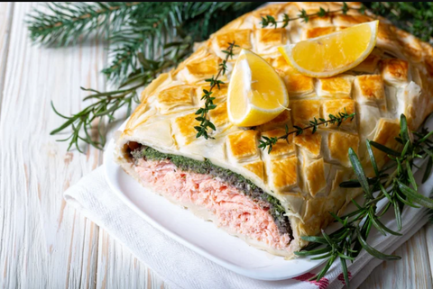 Salmon Wellington Pre Order Now