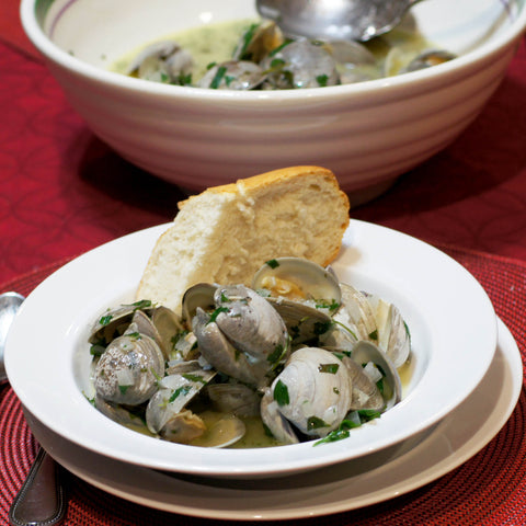 Cloudy Bay Clams 1kg pot