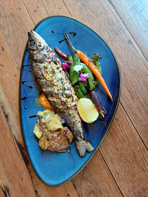 Grilled Whole Seabass