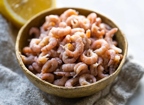 Shrimp, Brown Shrimp, Peeled, Cooked, 100g, Holland