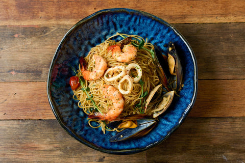 Angel Hair Aglio Olio Seafood